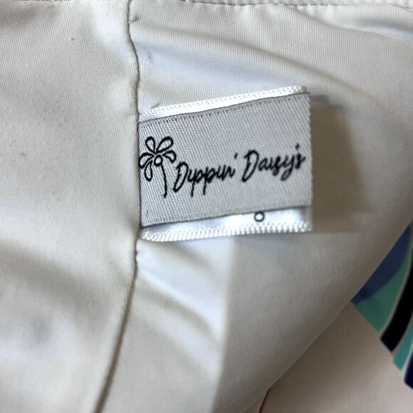 DIPPIN' DAISY'S Bandeau Camilla Top and Bottom Swimsuit Bikini Set Sz Large - Picture 9 of 12